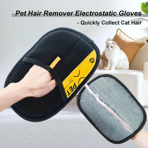 FurFree Pet Grooming Gloves Pro