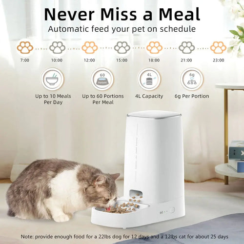SmartFeeder Auto Kibble Dispenser Hub